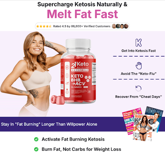 21KETO Gummies Canada