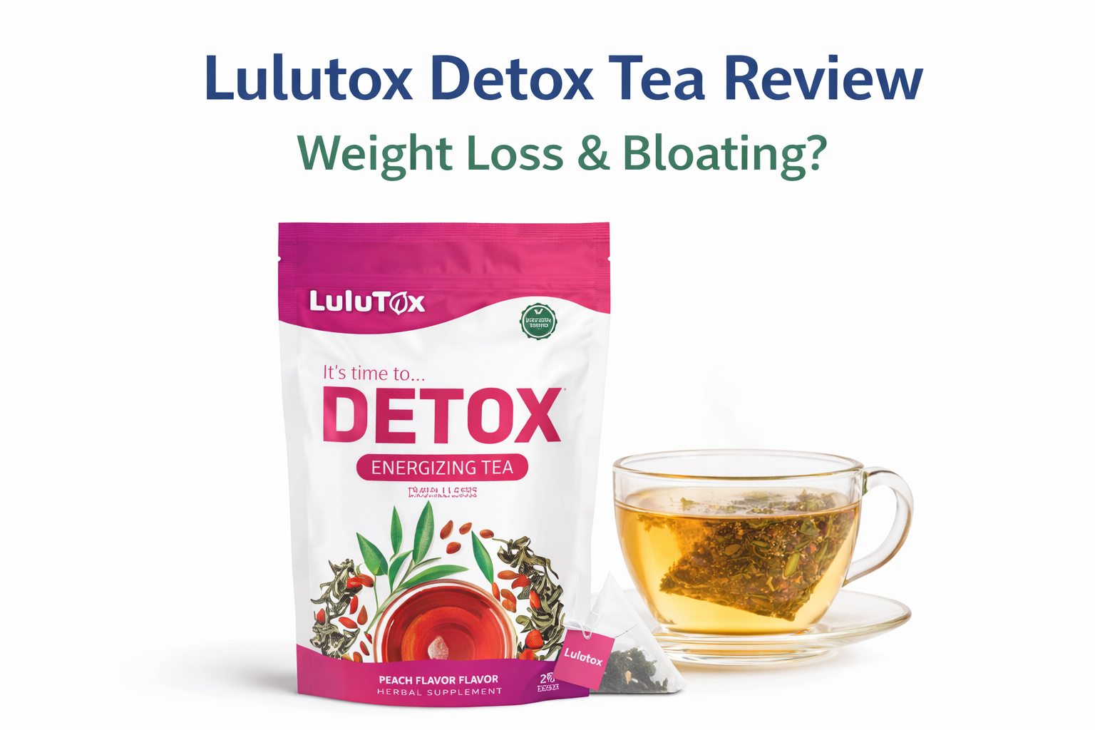 Lulutox Detox Tea Review 2026 for weight loss and bloating