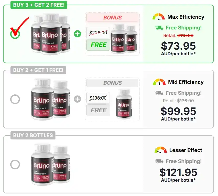 Bruno Male Enhancement Australia