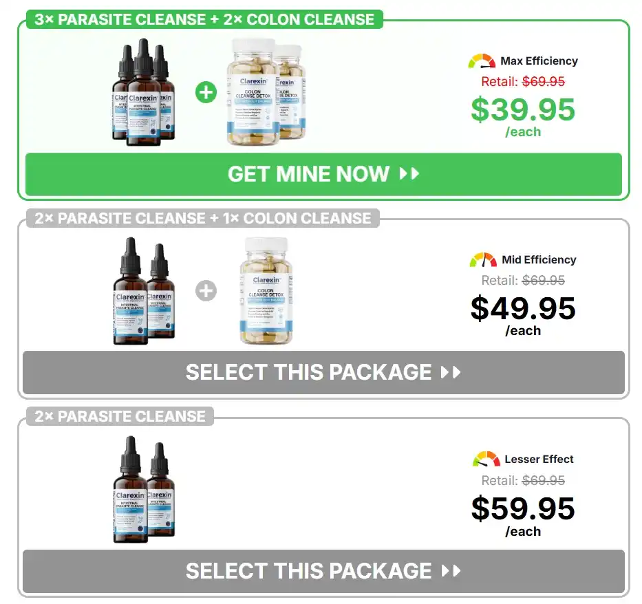Clarexin Intestinal Parasite Cleanse